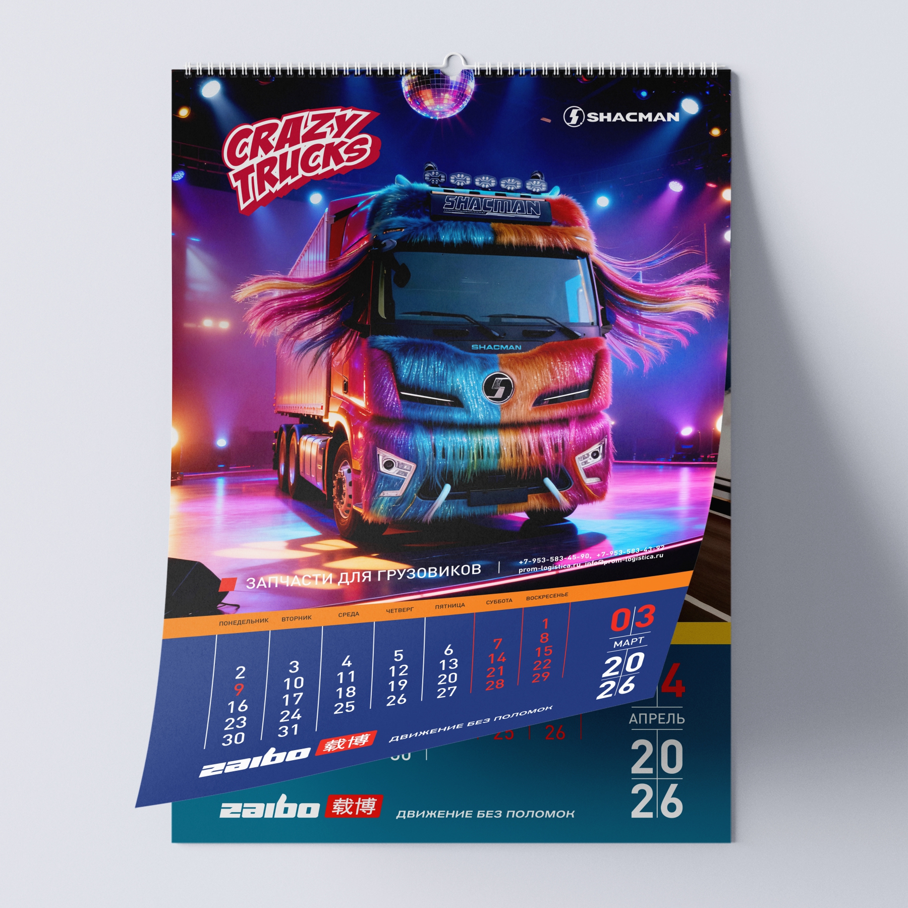 Календарь ZAIBO 2026