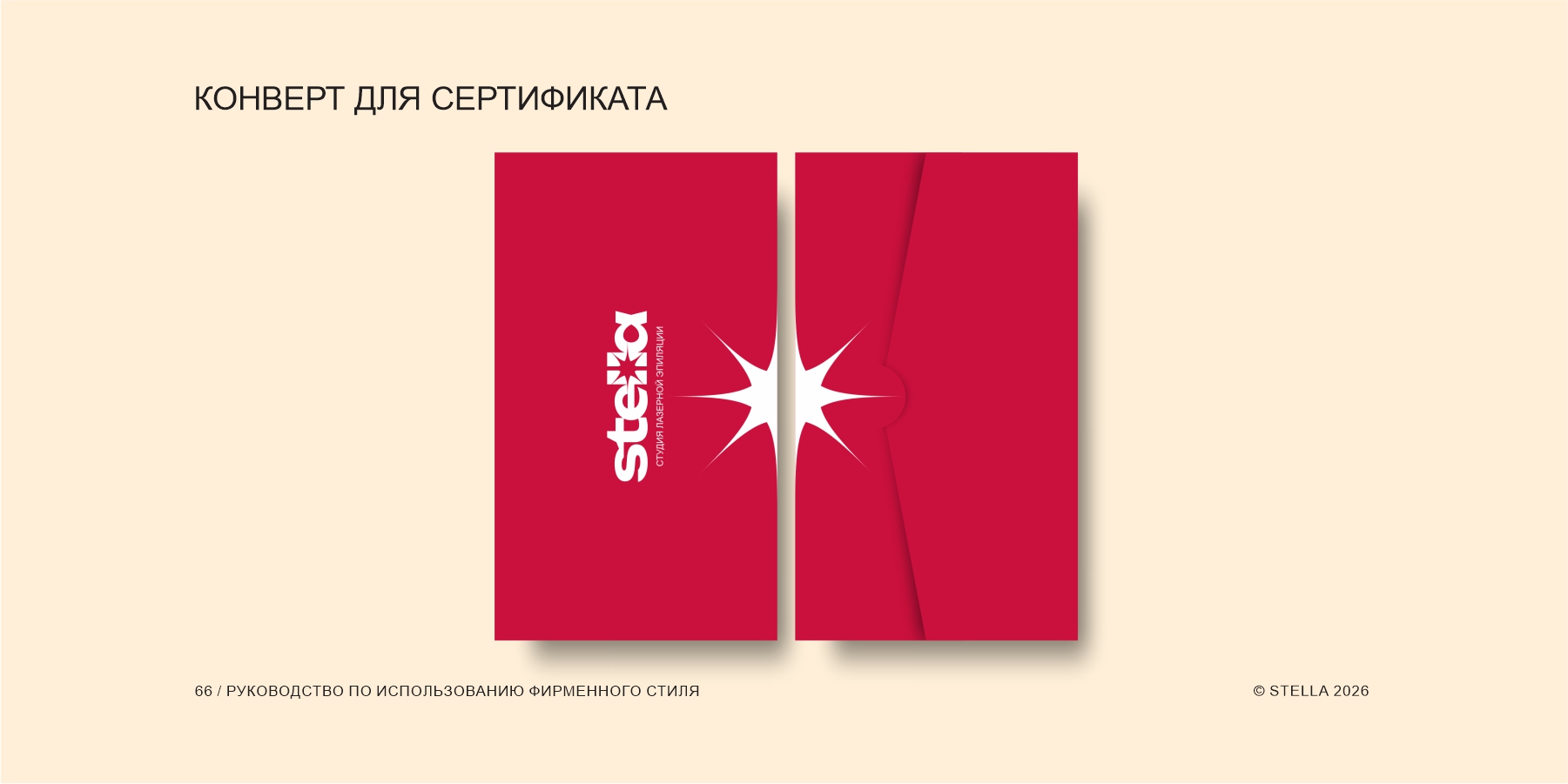 Фирменный стиль для студии STELLA