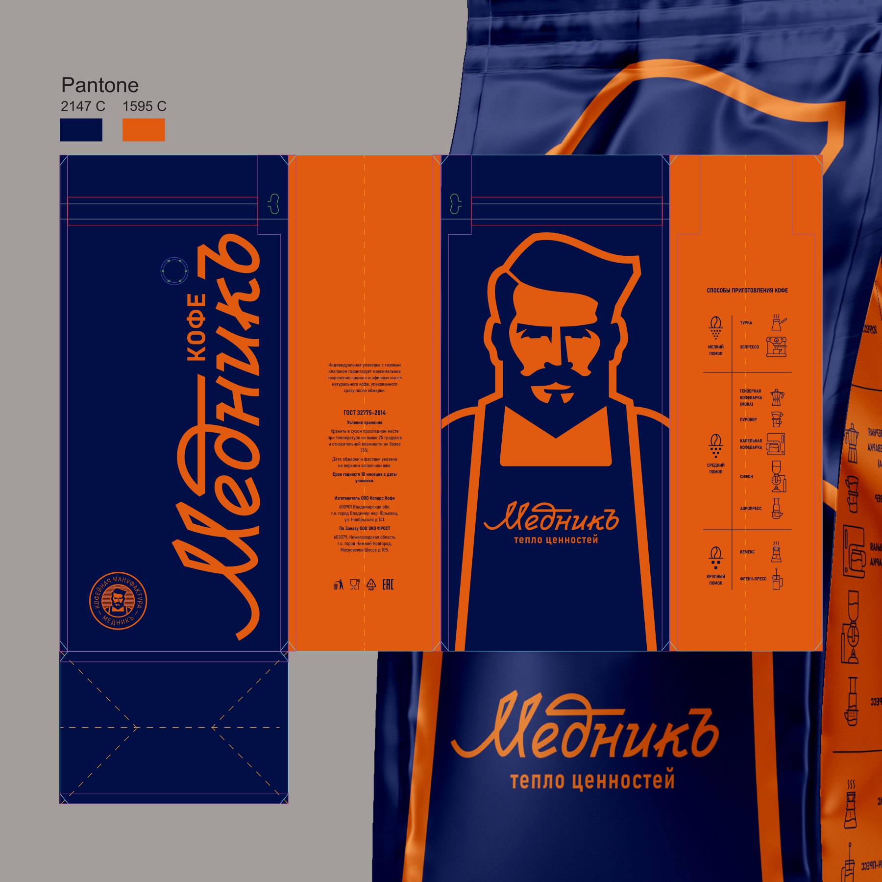 Кофе МЕДНИК